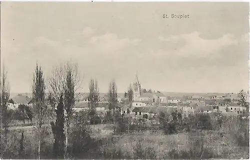 AK St. Souplet. ca. 1915, Postkarte. Serien Nr, ca. 1915, gebraucht, gut