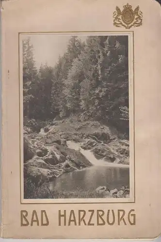 Buch: Bad Harzburg, , Gebirgsluftkurort, Solbad und Krodo-Trinkquelle, 1908