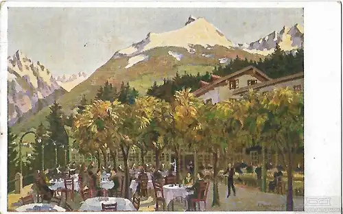 AK Cafe Restaurant Hofbauer. ca. 1928, Postkarte. Ca. 1928, gebraucht, gut