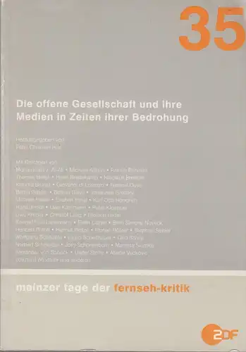 Buch: Die offene Gesellschaft und ihre Medien in Zeiten ihrer Bedrohung, Hall