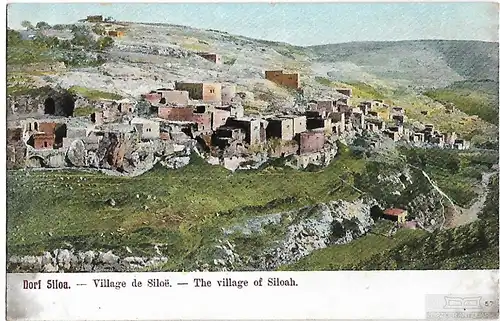 AK Dorf Siloa. ca. 1911, Postkarte. Serien Nr, ca. 1911, gebraucht, gut