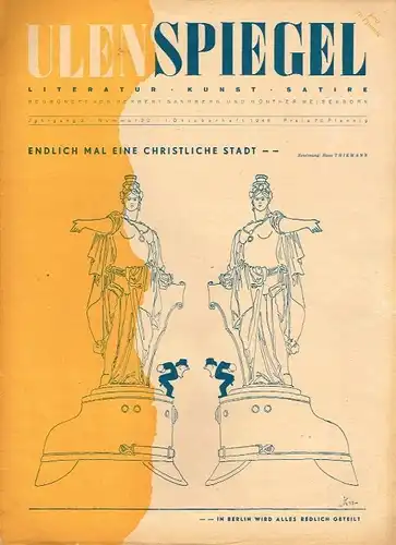 Ulenspiegel, Jahrgang 3, Nr. 20, 1948, Sandberg, Herbert u.a. 1948