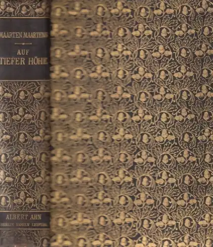 Buch: Auf tiefer Höhe, Maartens, Maarten. 1906, Albert Ahn Verlag