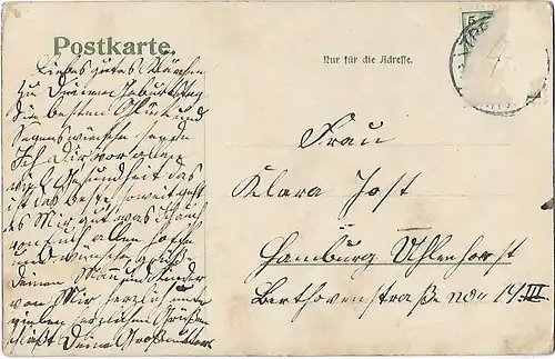 AK Altenburg. Trachtenkarte. ca. 1911, Postkarte. Ca. 1911, gebraucht, gut