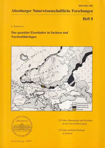 6 Hefte Altenburger Naturwissenschaftliche Forschungen 1997-2000, L. Eißmann