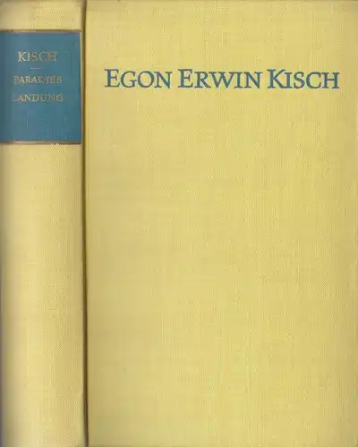 Buch: Paradies Amerika. Landung in Australien. Kisch, Egon Erwin, 1962, A 324760