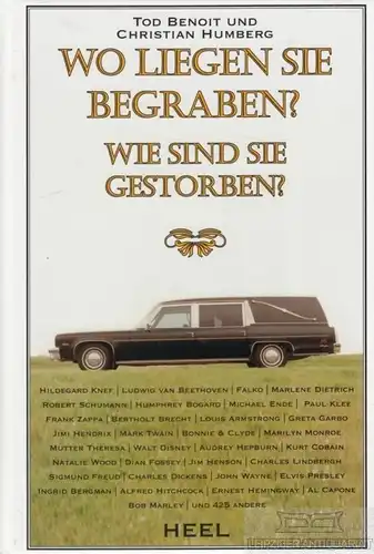 Buch: Wo liegen sie begraben? Wie sind sie gestorben?, Benoit. 2008, Heel Verlag