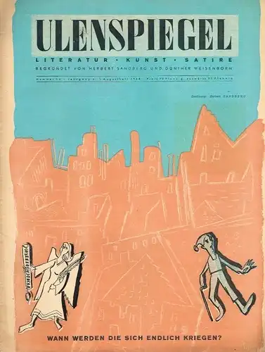 Ulenspiegel, Jahrgang 3, Nr. 16, 1948, Sandberg, Herbert u.a. 1948