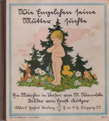 Buch: Wie Engelchen seine Mutter suchte. Magdalene Wannske, Alfred Hahns Verlag