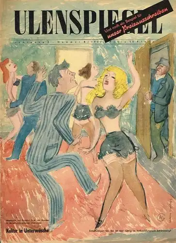 Ulenspiegel, Jahrgang 5, Nr. 8, 1950, Sandberg, Herbert u.a. 1950