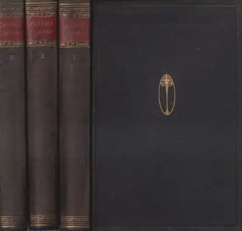 Buch: Tagebücher. Hebbel, Friedrich, 1926, Hesse & Becker Verlag, 3 Bände