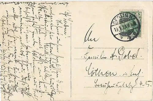 AK Berlin. Kaiser Friedrich Museum. ca. 1913, Postkarte. Ca. 1913