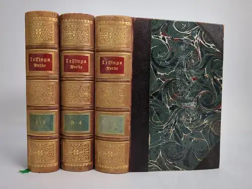 Buch: Lessings Sämtliche Werke in sechs Bänden, Knaur, 6 Teile in 3 Bände 333886
