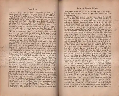 Buch: Ueber die Religion, Friedrich Schleiermacher, 1868, F. A. Brockhaus