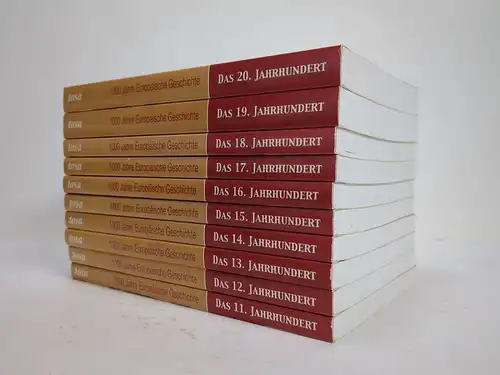 Buch: 1000 Jahre Europäische Geschichte, 11.-20. Jahrhundert, Tosa, 10 Bände