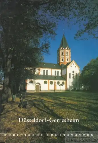 Buch: Düsseldorf-Gerresheim, Heppe, Karl Bernd. Rheinische Kunststätten, 1994