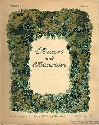 Kunst und Künstler. Jahrgang II , Heft IX, Januar 1903, Scheffler, Karl. 1903