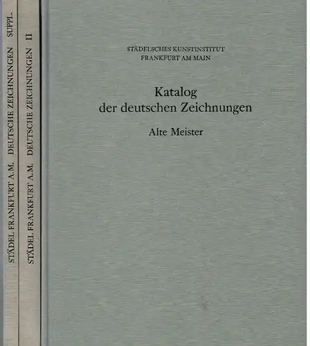 Buch: Katalog der deutschen Zeichnungen, Schilling, Edmund / Schwarzweller, Kurt