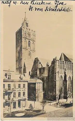 AK Frankfurt a. Oder. Marienkirche. ca. 1914, Postkarte. Ca. 1914