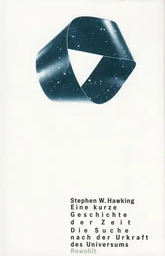 Buch: Eine kurze Geschichte der Zeit, Hawking, Stephen W. 1989, Rowohlt Verlag