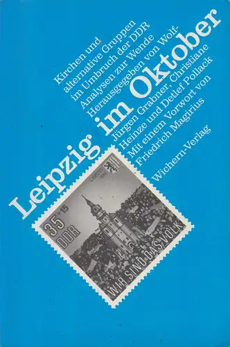 Buch: Leipzig im Oktober, Grabner, Wolf-Jürgen (Hrsg.) u. a., 1990, Wichern