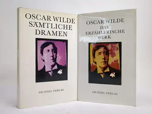 2 Bücher Oscar Wilde: Das erzählerische Werk / Sämtliche Dramen, Insel Verlag