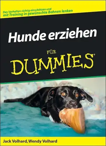 Buch: Hunde erziehen für Dummies, Volhard, Jack, 2004, Verlag Moderne Industrie