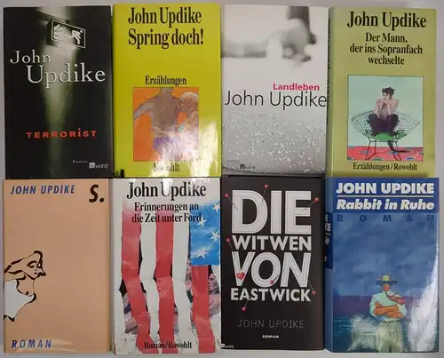 8 Romane John Updike: S.; Landleben; Spring doch!; Terrorist; Die Witwen von ...