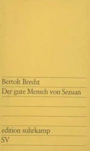 Buch: Der gute Mensch von Sezuan, Brecht, Bertolt, 2022, Suhrkamp Verlag