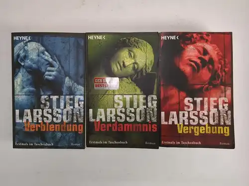 Buch: Die Millennium-Trilogie, 3 Bände. Larsson, Stieg, Heyne, gebraucht, gut