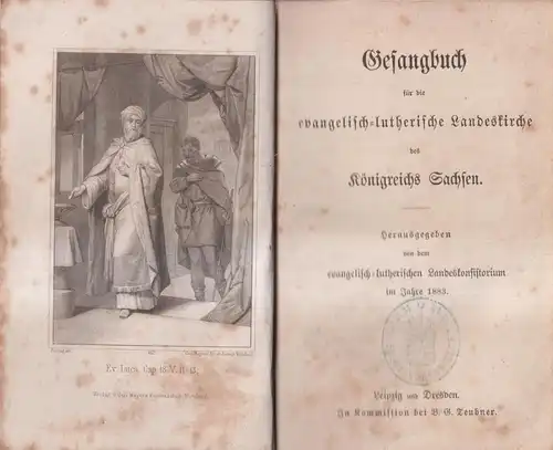 Buch: Gesangbuch für die evangelisch-lutherische Landeskirche Königreich  334225