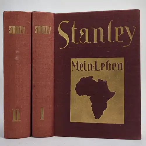 Buch: Mein Leben I + II, Stanley, Henry Morton. 2 Bände, 1911, Die Lese Verlag