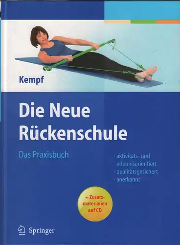 Buch: Die Neue Rückenschule, Kempf, Hans-Dieter, 2010, gebraucht, gut