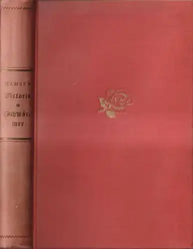 Buch: Victoria und Schwärmer, Hamsun, Knut. 1936, Büchergilde Gutenberg 334072