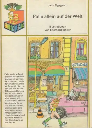 Buch: Palle allein auf der Welt, Sigsgaard, Jens. Bunte Kiste, 1988