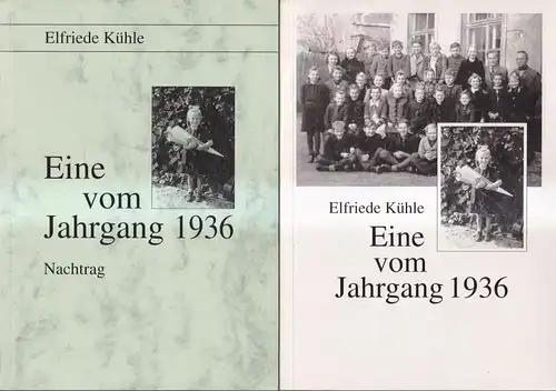 Buch: Eine vom Jahrgang 1936, Elfride Kühle, 2015, signiert, 2 Bände, Osiris