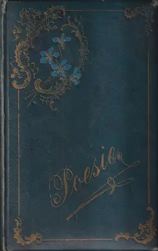 Buch: Poesie. Privates Poesiealbum, 1901, gebraucht, gut, Lederband