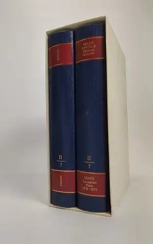 Buch: Marx / Engels Gesamtausgabe (MEGA) II/7, 2 Bände, 1989, Dietz Verlag