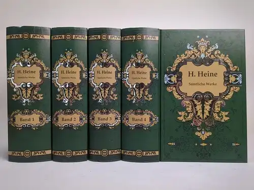 Buch: Heinrich Heine - Sämtliche Werke, 4 Bände, 1998, Bechtermünz Verlag