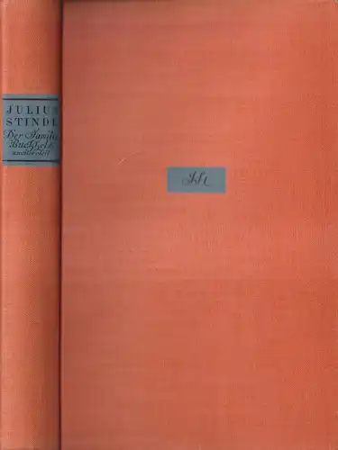 Buch: Der Familie Buchholz zweiter Teil. Stinde, Julius, G. Grote'scher Verlag