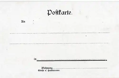 AK Gruss aus Ulm. Inneres des Münsters. ca. 1907, Postkarte. Serien Nr, ca. 1907
