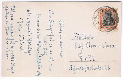 AK Herzlichen Pfingstgruß. Postkarte, ca. 1905, gebraucht, gut, Fotokarte