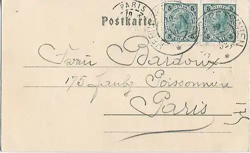 AK Edmundsklamm. Die Familie. Böhm. Schweiz. ca. 1902, Postkarte. Serien Nr