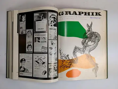 12 Hefte Graphik 14. Jahrgang 1961 Heft 1-12 (komplett), Karl Thiemig Verlag