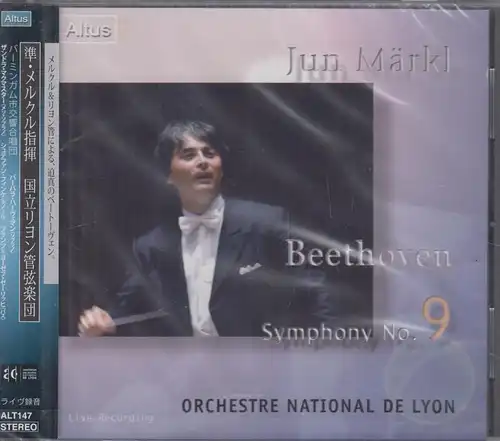 CD: Ludwig van Beethoven, Symphony No. 9. 2007, Jun Märkl, wie neu