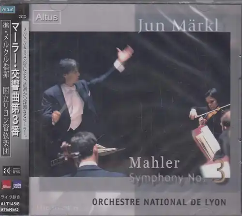 CD: Gustav Mahler, Symphony No. 3. 2007, Jun Märkl, original eingeschweißt