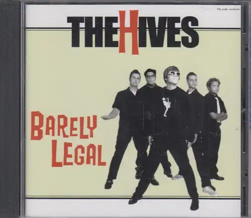CD: The Hives, Barely Legal. 1997, gebraucht, gut