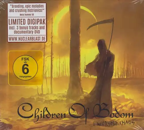 CD: Children of Bodom, I Worship Chaos. 2015, mit DVD, original eingeschweißt