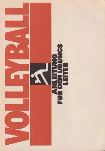 Buch: Volleyball, Karbe, Siegwart, 1987, Sportverlag Berlin, gebraucht, gut
