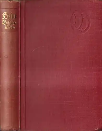 Buch: Heine's Buch der Lieder, Heine, Heinrich. Deutsche Bibliothek